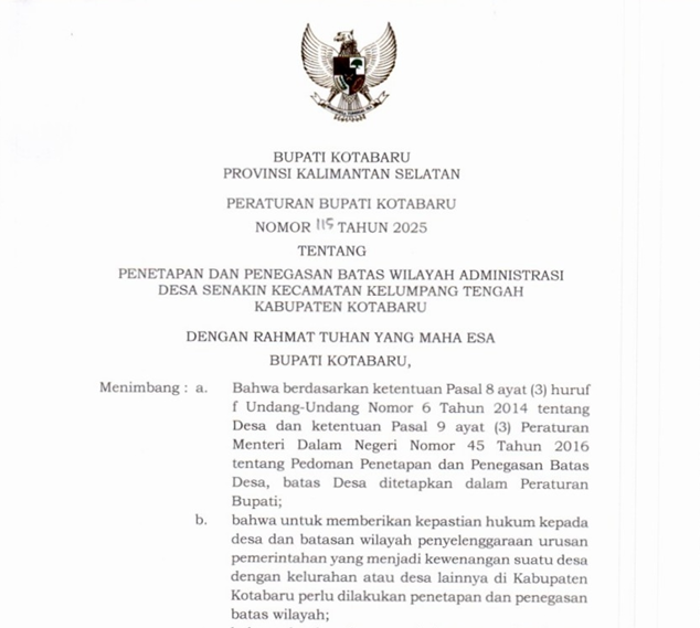 PERBUP 115 2025